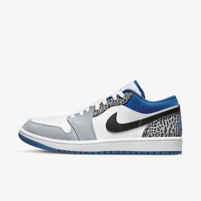 Air Jordan 1 Low SE Gray and Blue