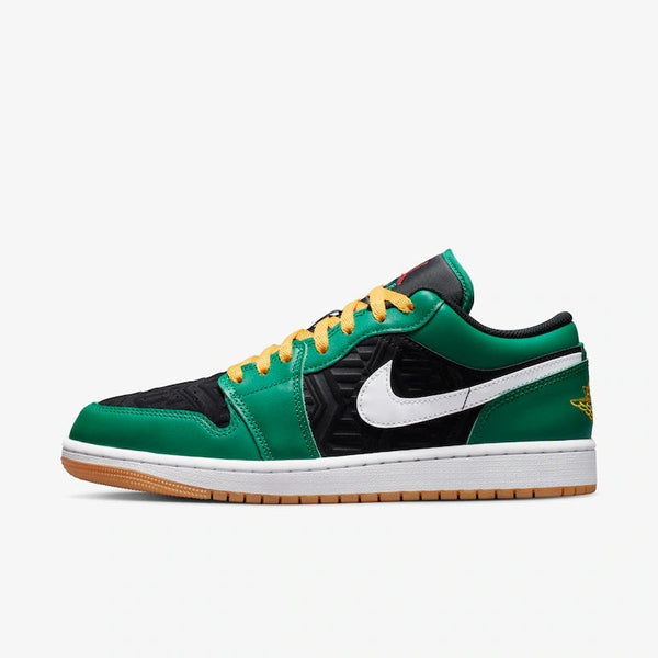 Air Jordan 1 Low SE Green and Black 2