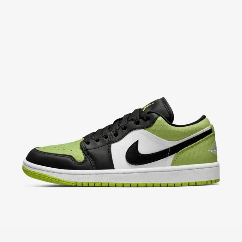 Air Jordan 1 Low Vivid Green and Black