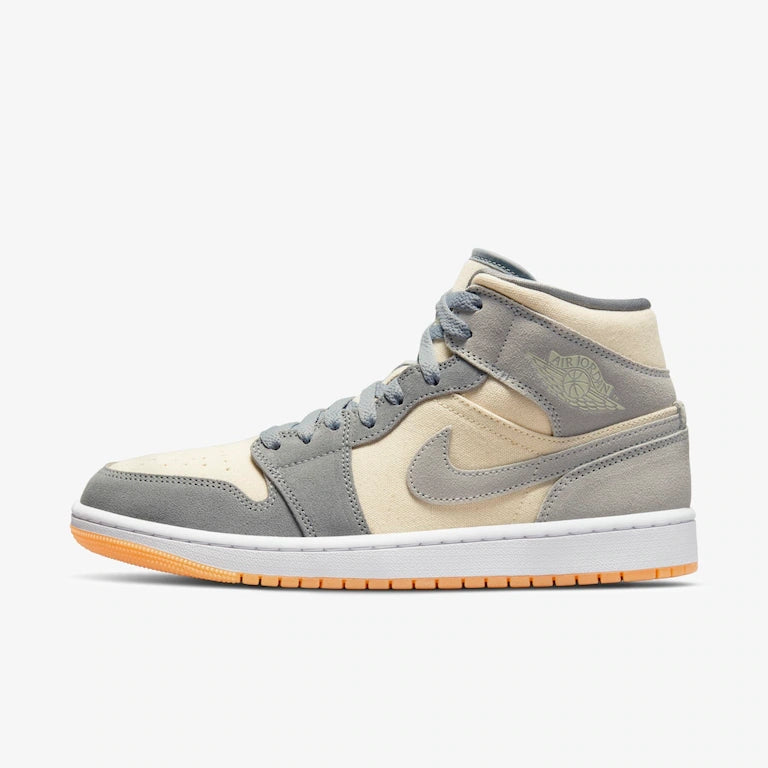 Air Jordan 1 Mid SE Bege and Gray