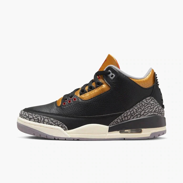 Air Jordan 3 Black and Cement Grey