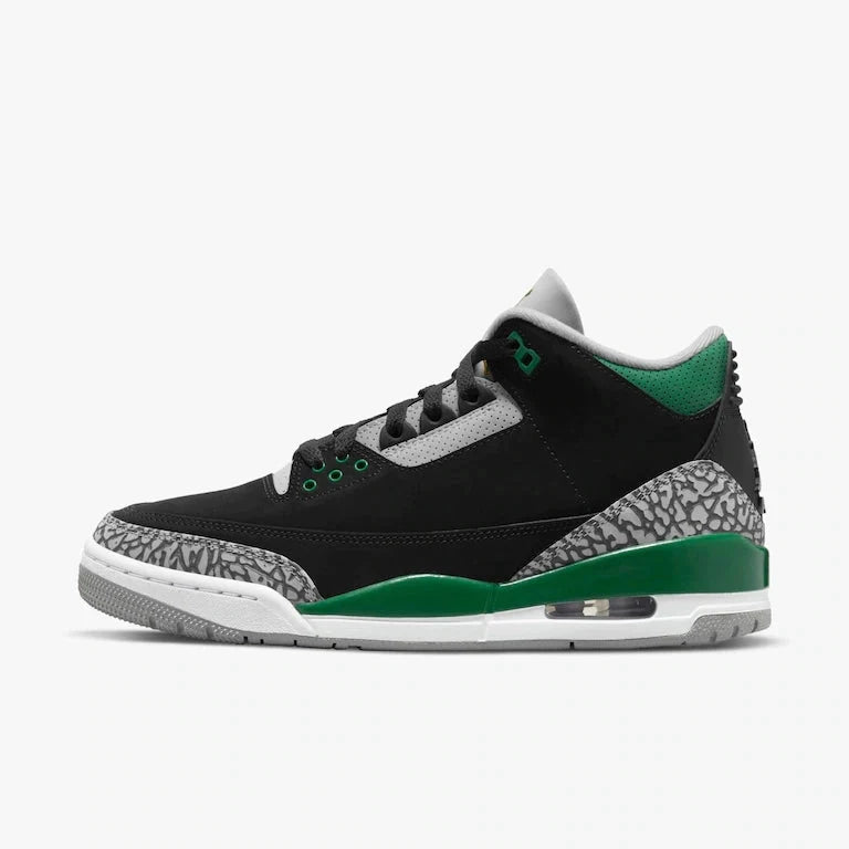 Air Jordan 3 Retro Green and Black