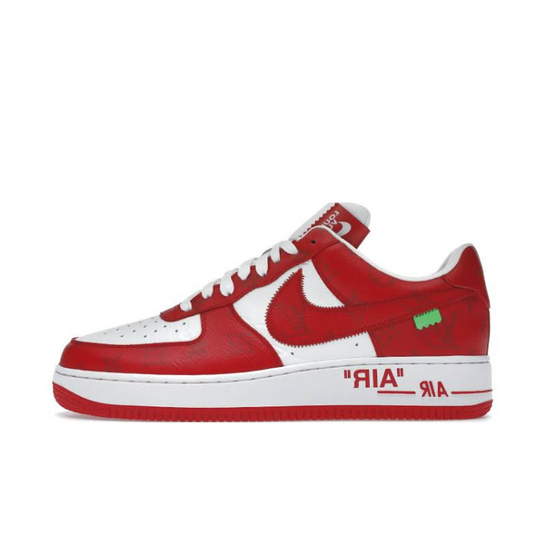 Air force 1 Low Louis Vuitton By Virgil Abloh White Red