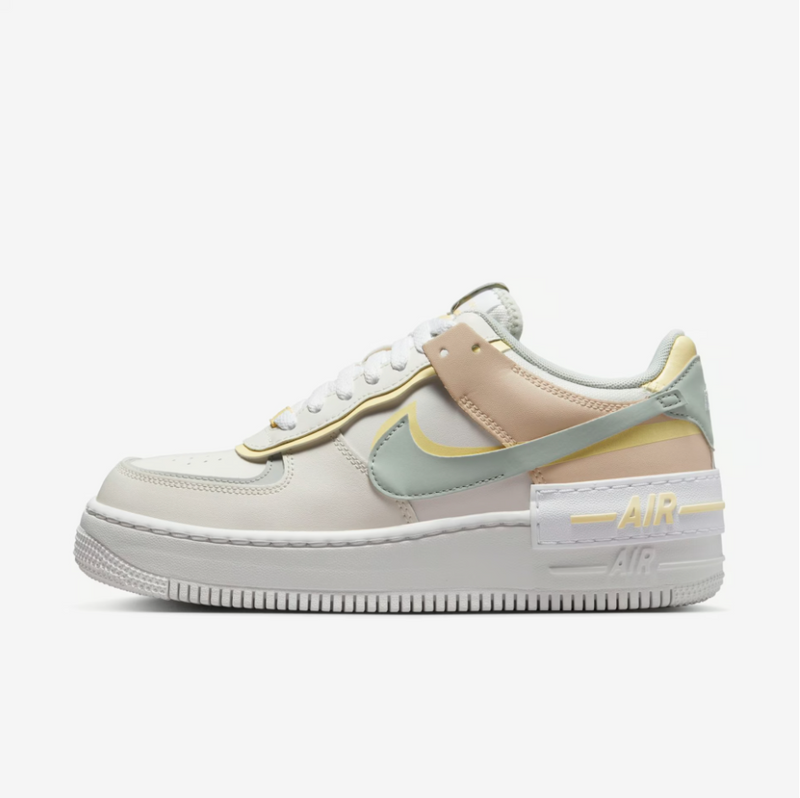 Air Force 1 Shadow "Sail Light Silver Citron Tint"