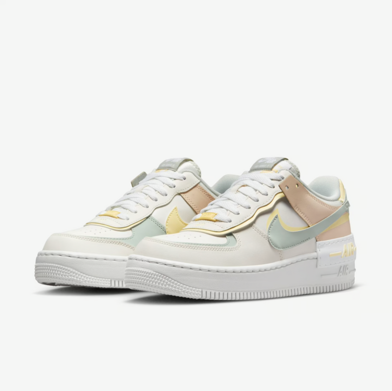 Air Force 1 Shadow "Sail Light Silver Citron Tint"