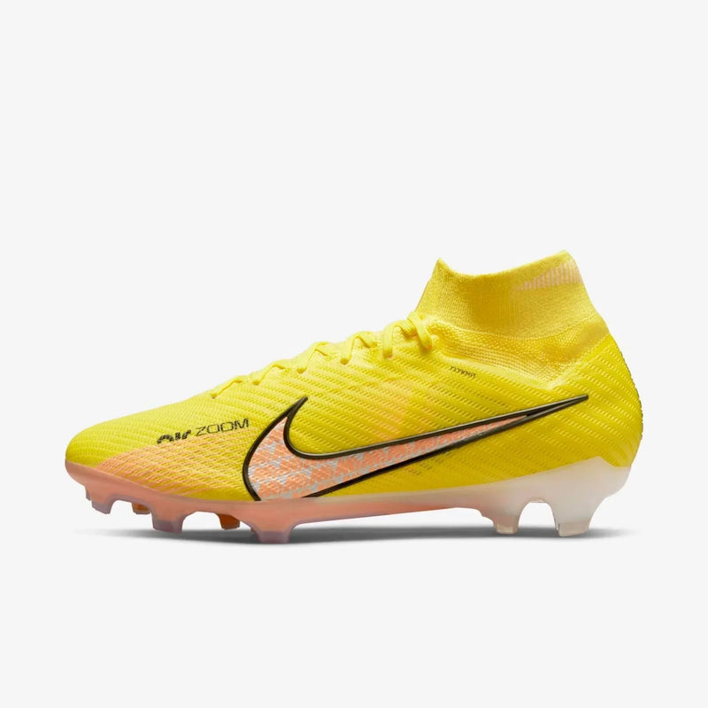 Botas de fútbol Zoom Mercurial Superfly 9 Elite Campo Amarillo