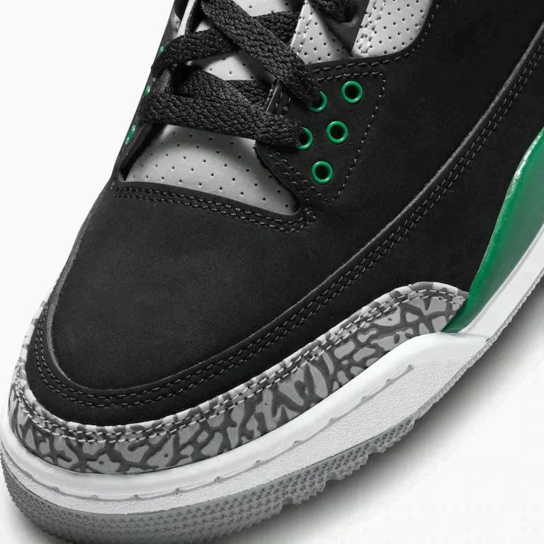 Air Jordan 3 Retro Green and Black