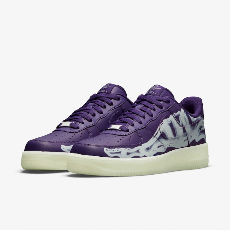 Air Force 1 Purple Skeleton