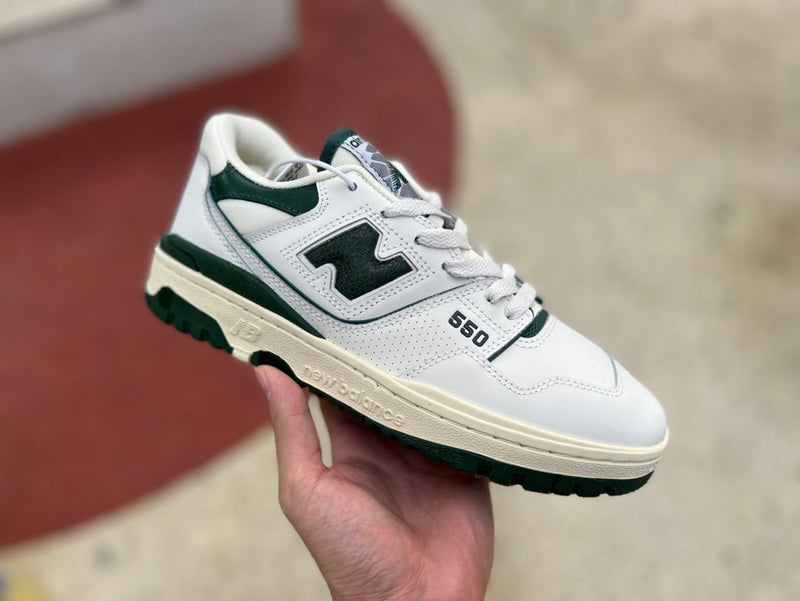 New Balance 550 Green White