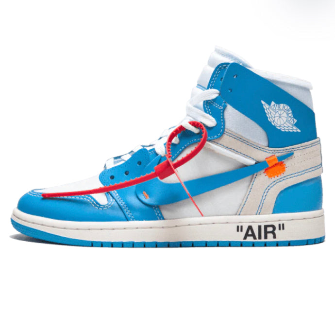 Air Jordan 1 Retro High x Off White University Blue