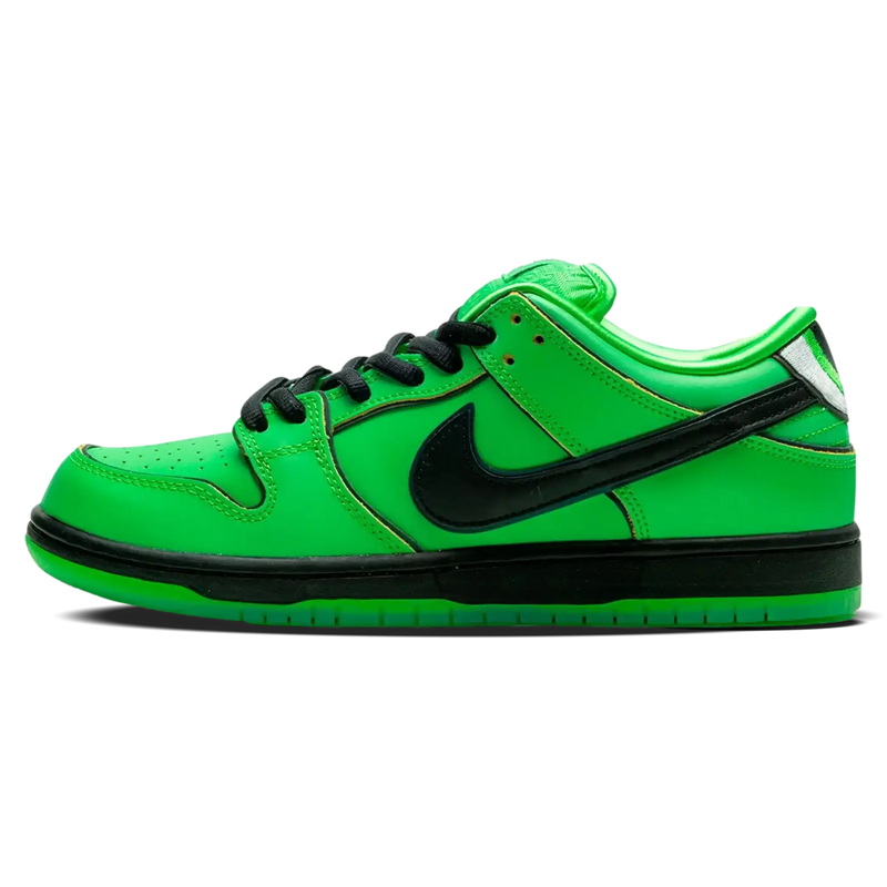 Dunk Low SB x powerpuff “Buttercup”