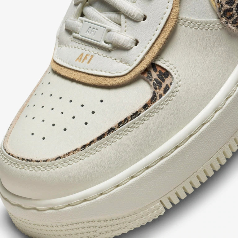 Air Force 1 Shadow White and Gold