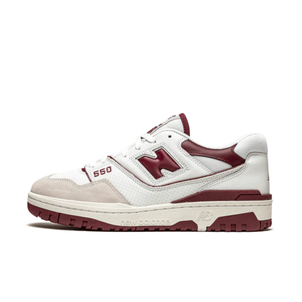 New Balance 550 Sea Salt Burgundy