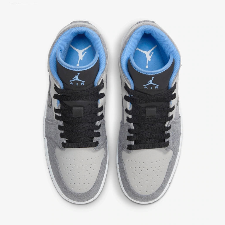 Air Jordan 1 Mid Crater University Blue