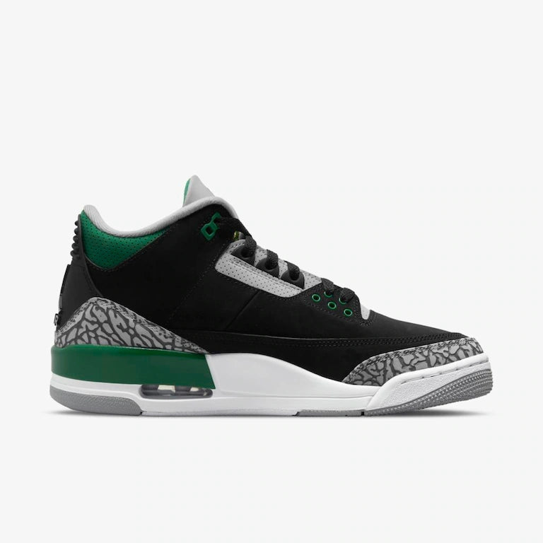 Air Jordan 3 Retro Green and Black