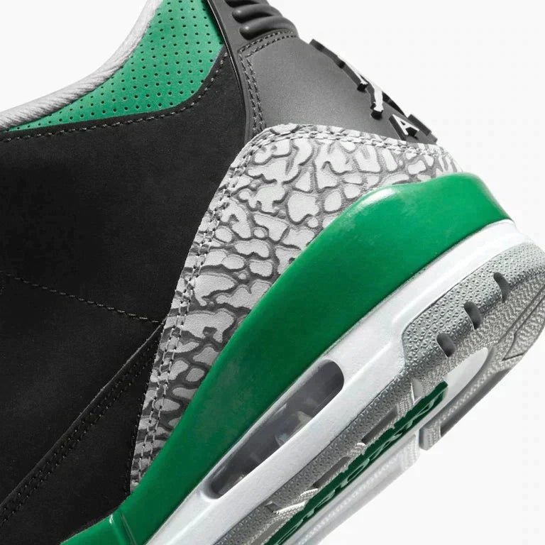 Air Jordan 3 Retro Green and Black