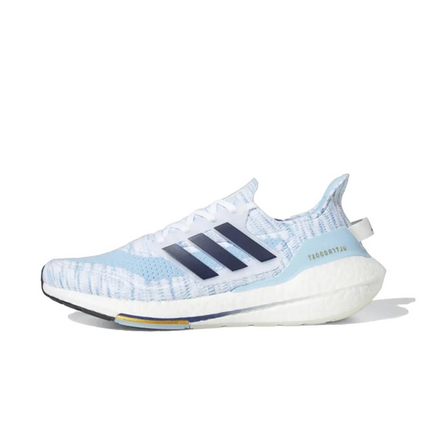 Ultraboost 21 Argentina "White Clear Blue"