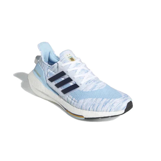 Ultraboost 21 Argentina "White Clear Blue"