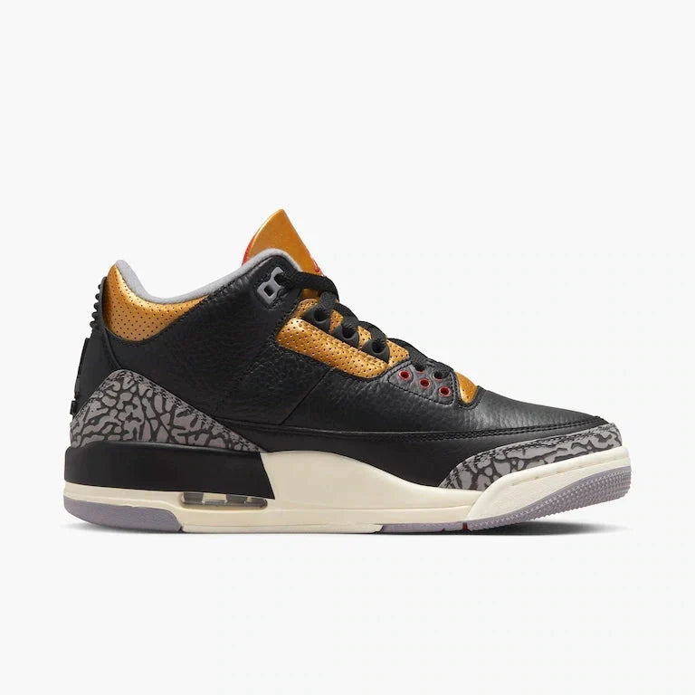 Air Jordan 3 Black and Cement Grey