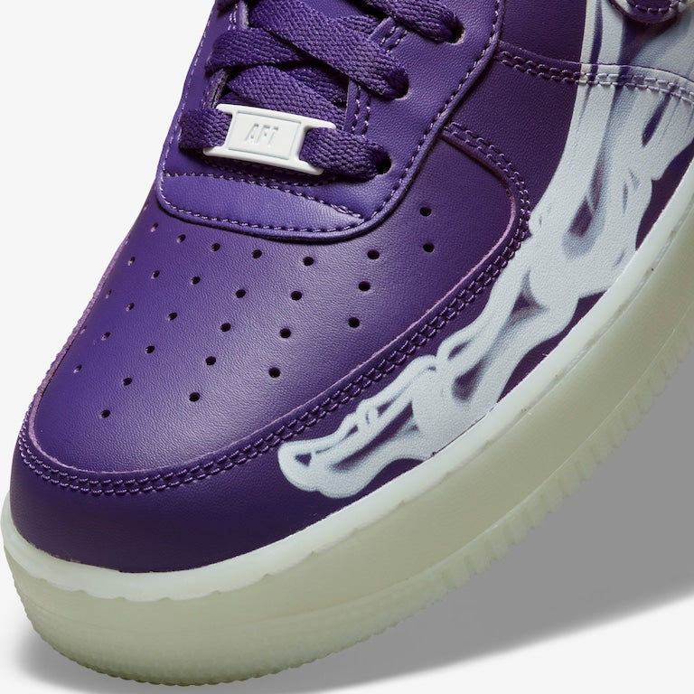 Air Force 1 Purple Skeleton