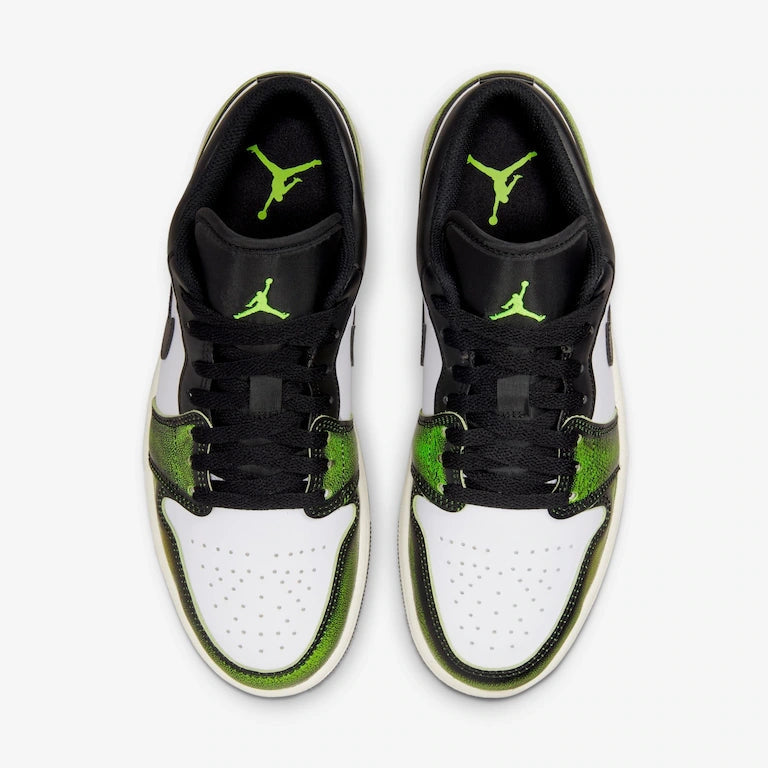 Air Jordan 1 Low SE Green and Black