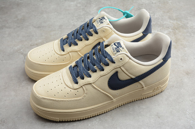 Air Force 1 Low Bege Deep Blue