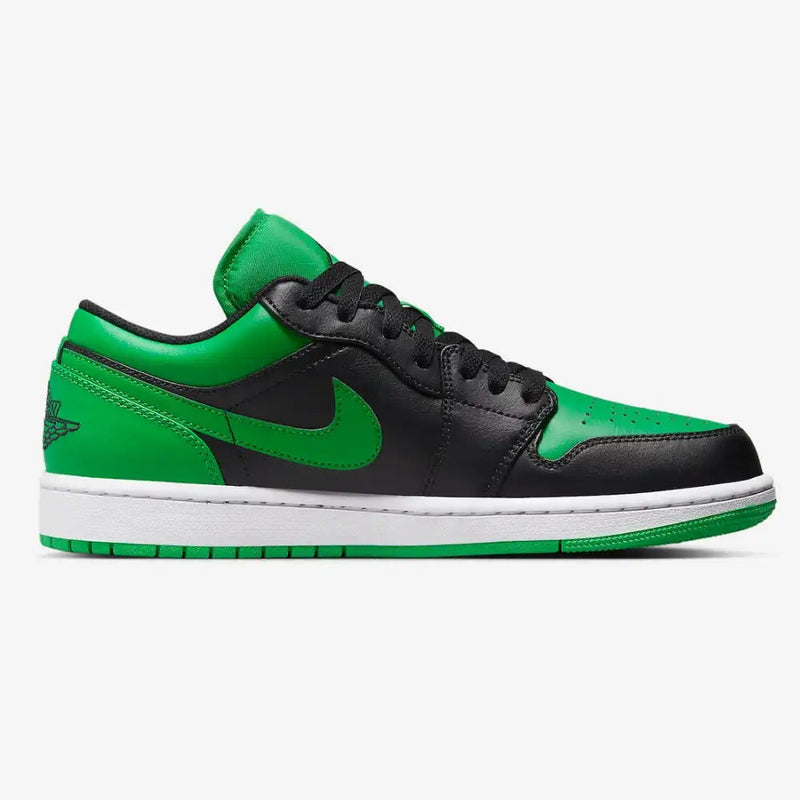 Air Jordan 1 Low Lucky Green Black