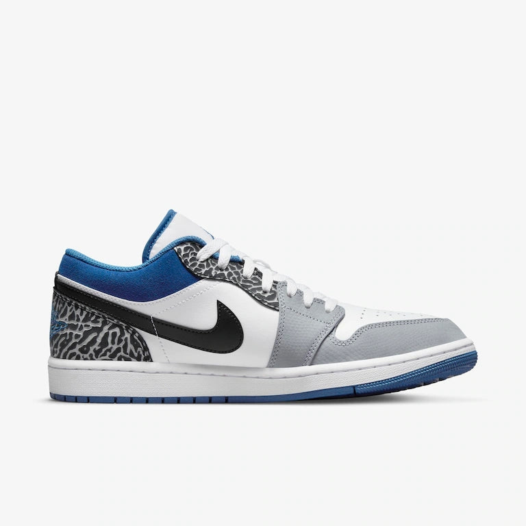 Air Jordan 1 Low SE Gray and Blue