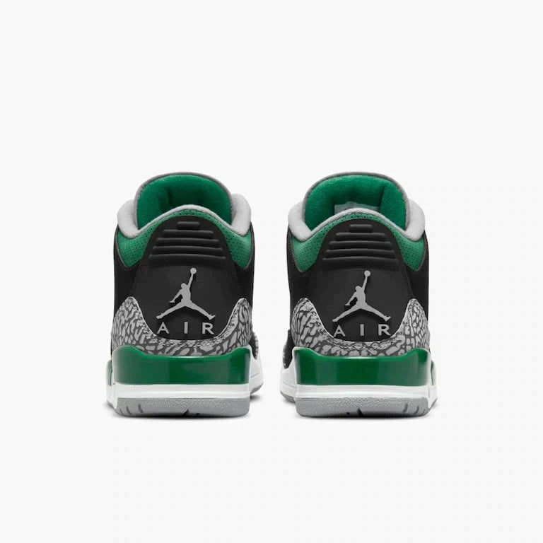 Air Jordan 3 Retro Green and Black