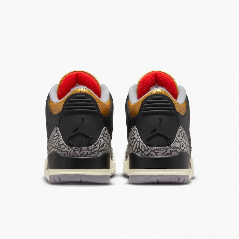 Air Jordan 3 Black and Cement Grey