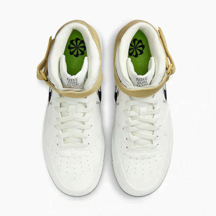 Air Force 1 Mid "07 LV8 Next Nature White and Gold