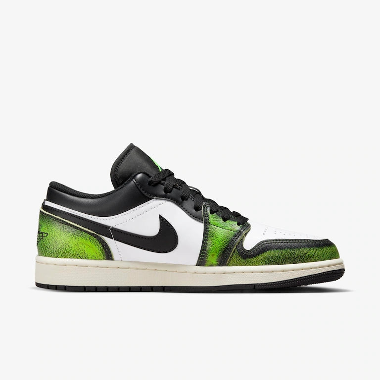 Air Jordan 1 Low SE Green and Black