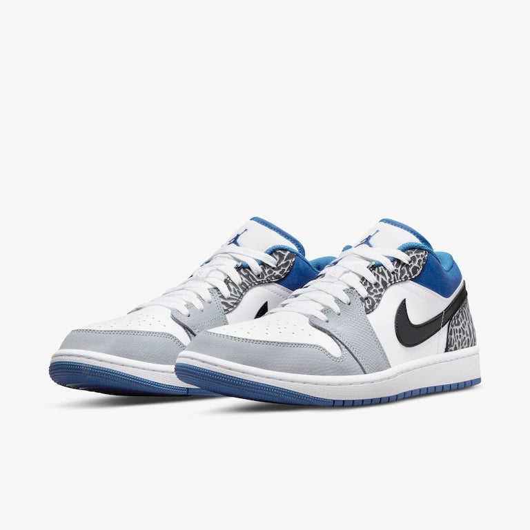 Air Jordan 1 Low SE Gray and Blue